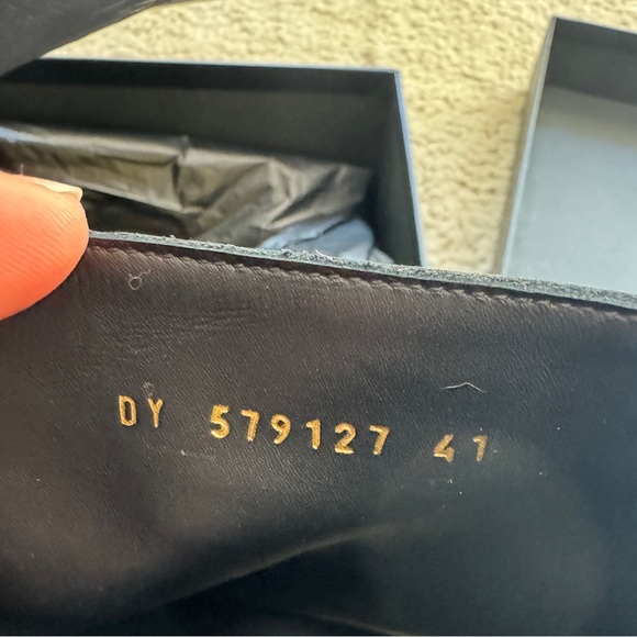 SAINT LAURENT West 45 Metallic Western Ankle Boot - Picture 10 of 16